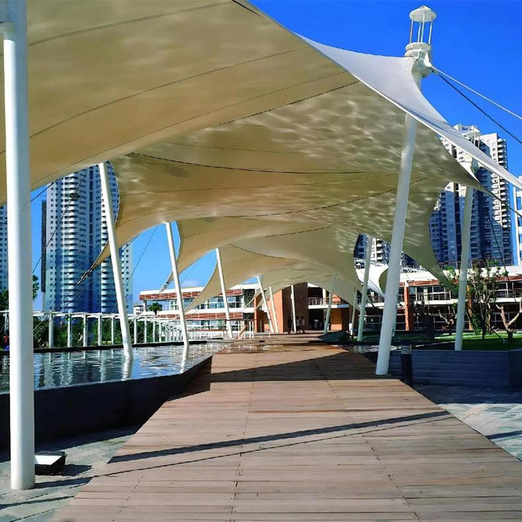 阿克苏县膜结构景观棚