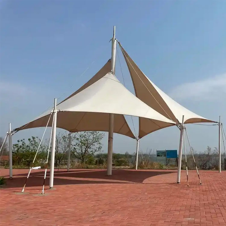 阿克苏县膜结构景观棚