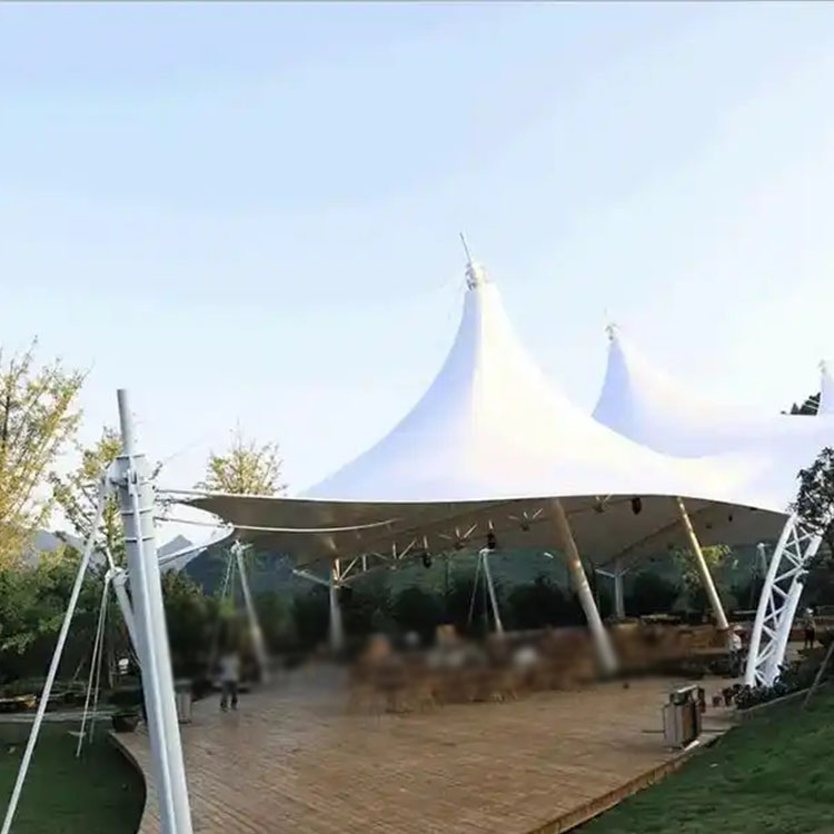 阿克苏县膜结构景观棚